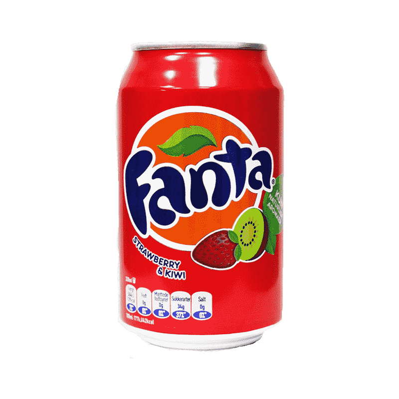 Fanta Fraise Kiwi 33 cl - Spécial Thaï